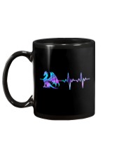 Dragon American flag Mug tile