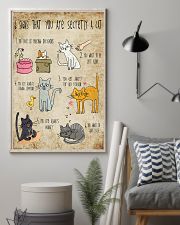 Six signs that you are secretly a cat 11x17 Poster lifestyle-poster-1