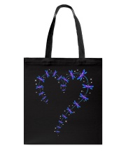 Dragonfly heart Tote Bag tile