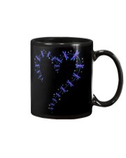 Dragonfly heart Mug tile