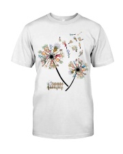Gardening dandelions Classic T-Shirt tile