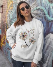 Gardening dandelions Crewneck Sweatshirt lifestyle-unisex-sweatshirt-front-3