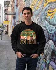 Pot head Crewneck Sweatshirt lifestyle-unisex-sweatshirt-front-2