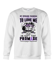My husband promised to love me Crewneck Sweatshirt tile