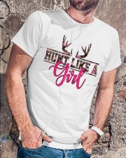 Hunt like a girl Classic T-Shirt lifestyle-mens-crewneck-front-4