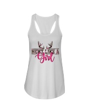 Hunt like a girl Ladies Flowy Tank tile