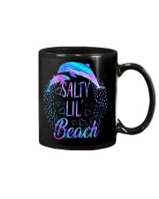Salty lil beach Mug tile