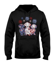 Patriotic Dachshunds Hooded Sweatshirt tile