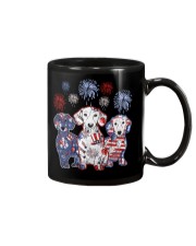 Patriotic Dachshunds Mug tile