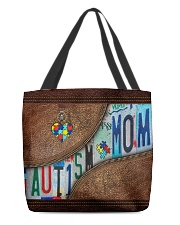 Autism mom All-over Tote front
