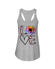 Love autism Ladies Flowy Tank tile