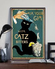 Mix Your Gin with Catz Bitters 11x17 Poster lifestyle-poster-2