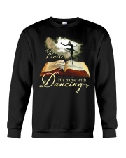 Let them praise His name with dancing Crewneck Sweatshirt tile