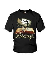 Let them praise His name with dancing Youth T-Shirt tile