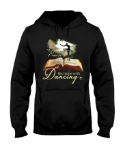Let them praise His name with dancing Hooded Sweatshirt tile