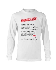 Note to self Long Sleeve Tee tile