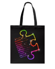 God says you are Tote Bag tile