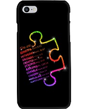 God says you are Phone Case tile
