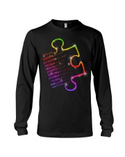 God says you are Long Sleeve Tee tile