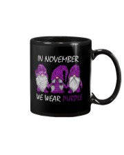 In november we wear purple Mug tile
