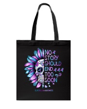 No story should end too soon Tote Bag tile