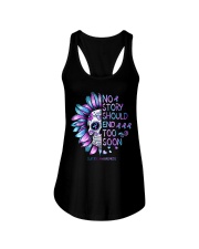 No story should end too soon Ladies Flowy Tank tile