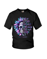 No story should end too soon Youth T-Shirt tile