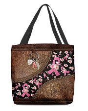 Faith Hope Love Leather pattern print All-over Tote front