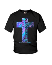 I can do all things through Christ who strengthens Youth T-Shirt tile