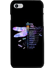 God says you are Phone Case tile