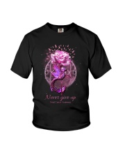 Never give up Youth T-Shirt tile