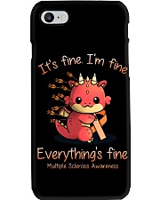It's fine I'm fine Phone Case tile