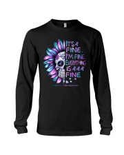 It's fine I'm fine Everything is fine Long Sleeve Tee tile