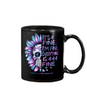 It's fine I'm fine Everything is fine Mug tile