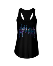 Believe in miracles Ladies Flowy Tank tile
