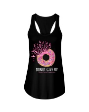 Donut give up Ladies Flowy Tank tile