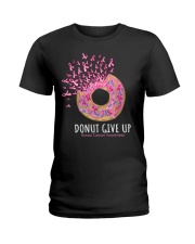 Donut give up Ladies T-Shirt tile