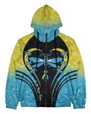 Faith hope love Men's All Over Print Full Zip Hoodie thumbnail