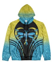 Faith hope love Women's All Over Print Hoodie thumbnail