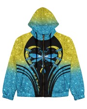Faith hope love Women's All Over Print Full Zip Hoodie thumbnail