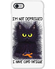 I'm not depressed Phone Case tile