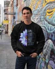 God says you are Crewneck Sweatshirt lifestyle-unisex-sweatshirt-front-2