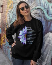 God says you are Crewneck Sweatshirt lifestyle-unisex-sweatshirt-front-3