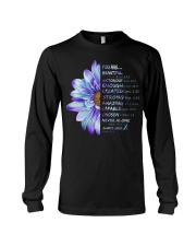 God says you are Long Sleeve Tee tile