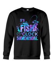 Fish o'clock Crewneck Sweatshirt front