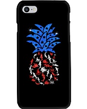 Patriotic shark pineapple - Printed apparels Phone Case tile