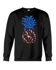 Patriotic shark pineapple - Printed apparels Crewneck Sweatshirt front