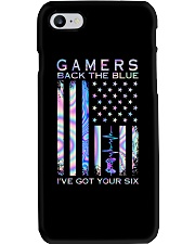 Gamers Back the Blue Phone Case tile