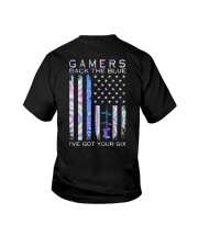 Gamers Back the Blue Youth T-Shirt tile