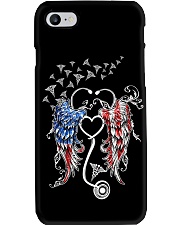 Nurse American flag Phone Case tile